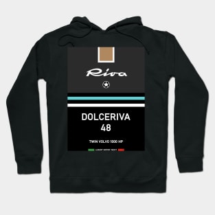 Riva Aquarama Dolceriva Yachting Monaco Motorboat Hoodie